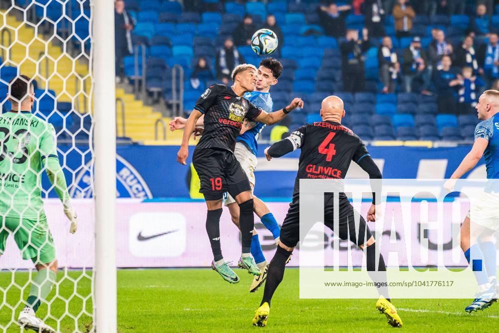 GLIWICE 01 03 2024 PILKA NOZNA MECZ 23 KOLEJKA PKO EKSTRAKLASA SEZON