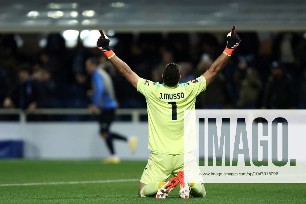 Juan Musso Atalanta Bc Celebrate After Winning UEFA Europa League