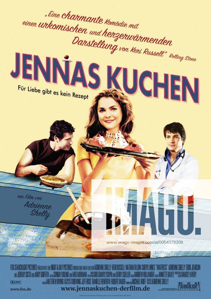 Jennas Kuchen Für Liebe gibt es kein Rezept USA 2007 Filmplakat