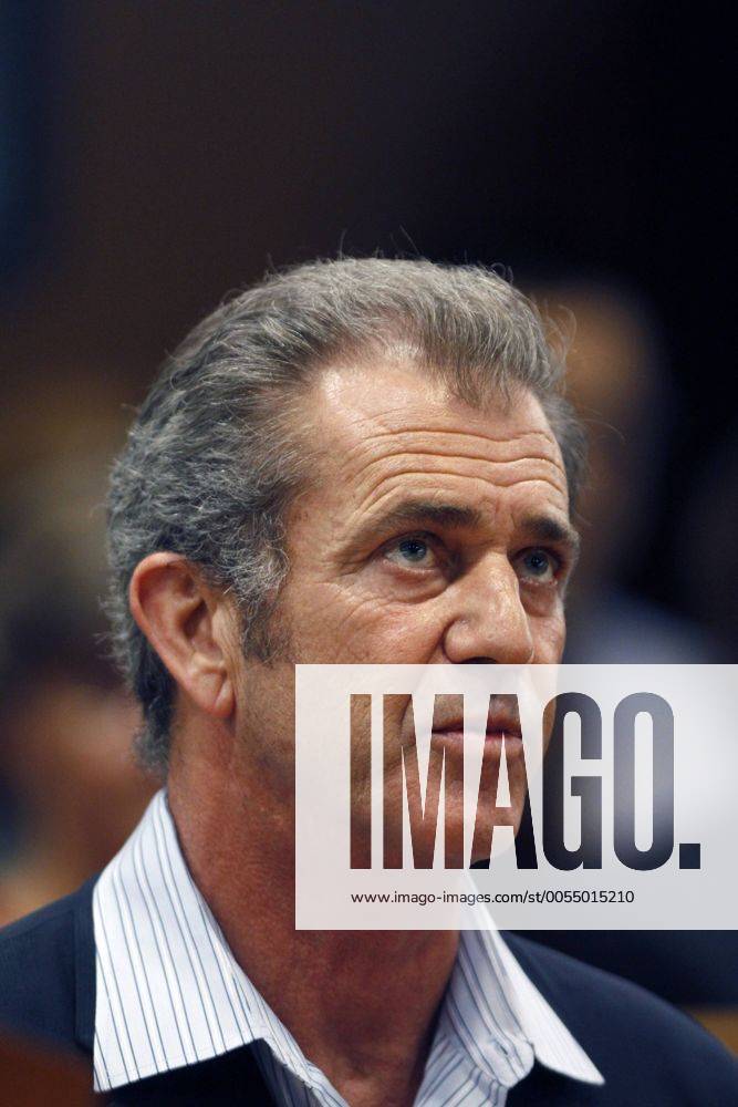 Actor Mel Gibson Appears In A Los Angeles Courtroom For Sentencing On