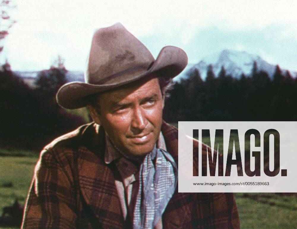 1953 The Naked Spur Movie Set PICTURED JAMES STEWART As Howard