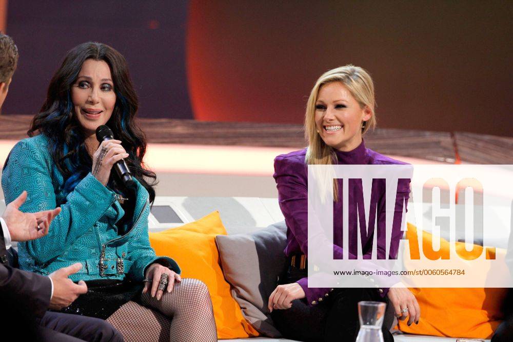 Cher Und Helene Fischer In Der Zdf Orf Unterhaltungsshow Wetten Dass