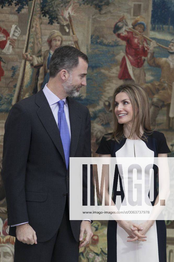 Spanish Royals King Felipe Vi Of Spain And Queen Letizia Of Spain