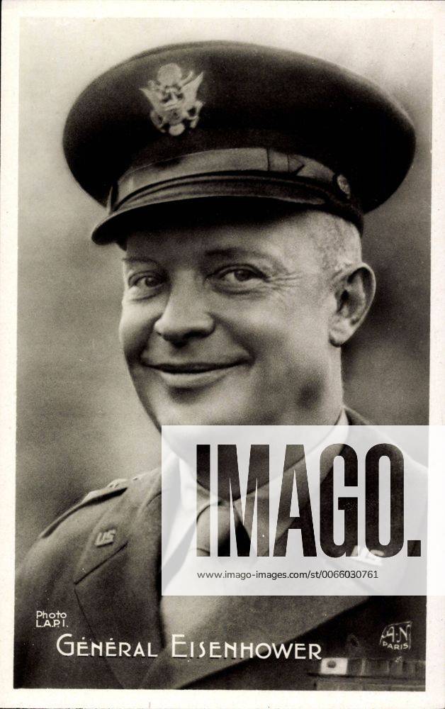 General Dwight D Eisenhower 34 US Präsident AUFNAHMEDATUM