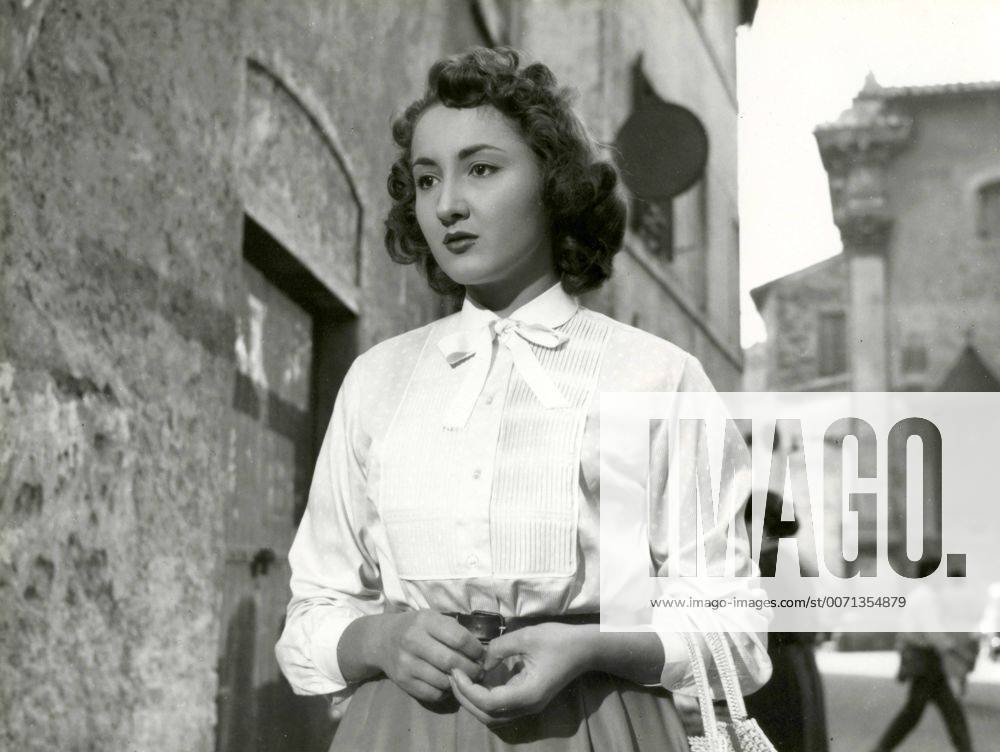 The Italian Actress Anna Maria Moneta Caglio In A Scene From The Movie