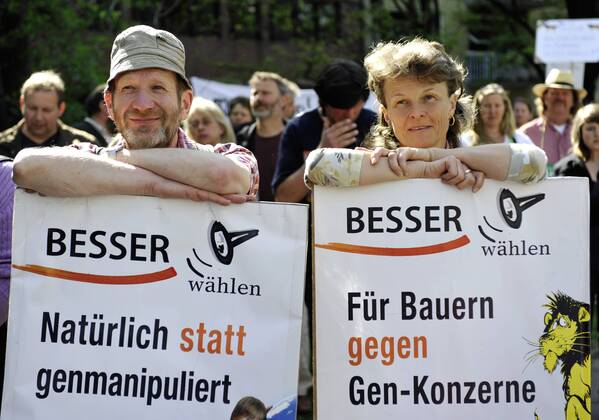 Demo Gegen Patente Auf Tiere Und Pflanzen M Nchen Deu