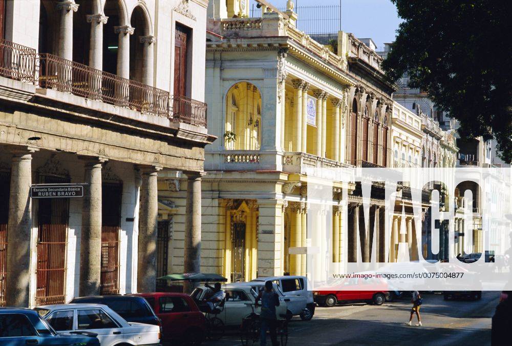 Paseo De Marti Prado Colonial Quarter Havana Cuba