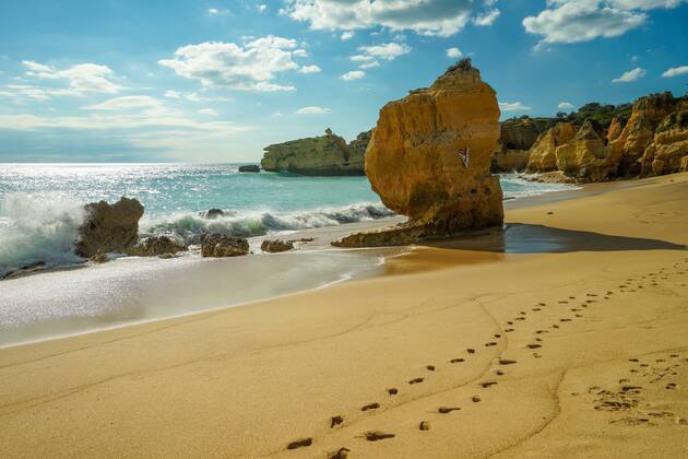 Portugal Algarve Praia De Sao Rafael Albufeira Mcpboy