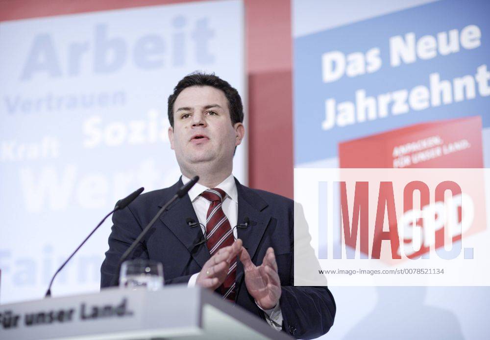 Hubertus HEIL SPD Generalsekretaer Spricht Im Rahmen Der Kampagne