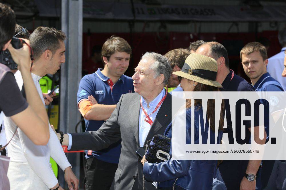 Fia Pr Sident Jean Todt Mit Ehefrau Und Schauspielerin Michelle Yeoh