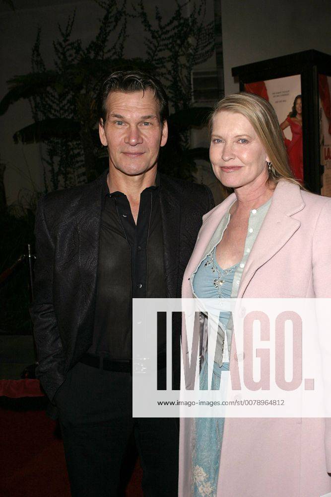 Last Holiday Premiere Patrick Swayze And His Wife Lisa Niemi