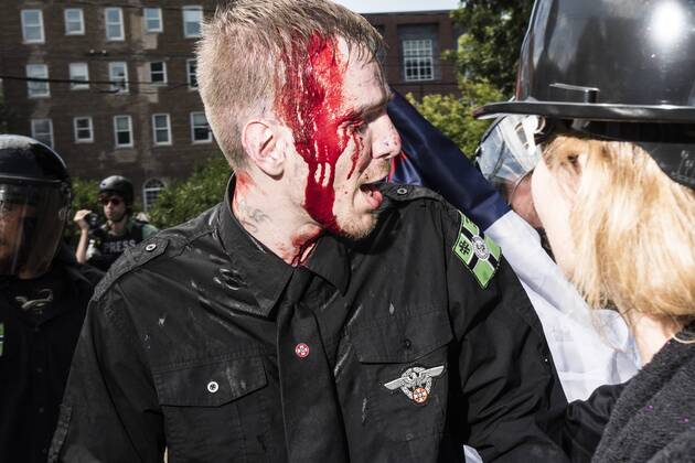 Ausschreitungen In Virginia US Unite The Right Rally On Saturday