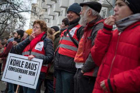 Climate Change Protest Berlin Several Hundred People Demonstrate In