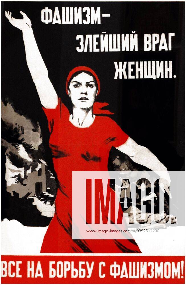 Soviet Union Propaganda Woman