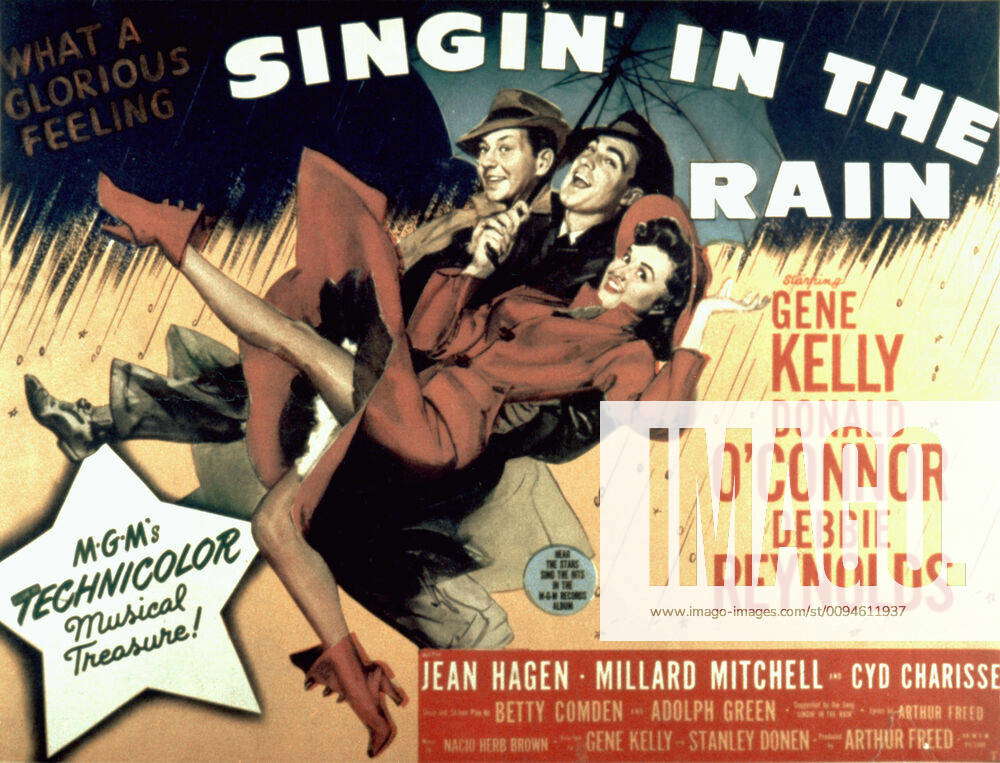 Donald O Connor Gene Kelly Debbie Reynolds Poster Characters Don