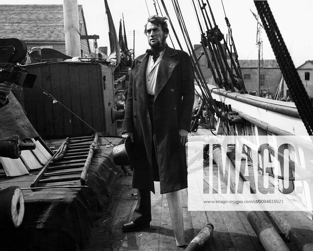 Gregory Peck Characters Captain Ahab Film Moby Dick Usa