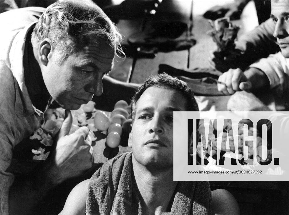 George Kennedy Paul Newman Characters Dragline Luke Film Cool Hand