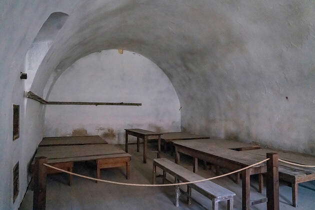 Konzentrationslager Theresienstadt Aussenmauern Der Kleinen Festung