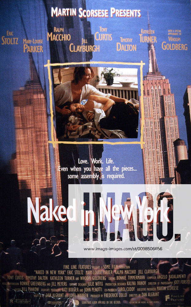 NAKED IN NEW YORK U S Poster Top Eric Stoltz Mary Louise Parker