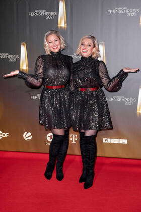 The German Television Award Ruth Moschner And Tahnee Schaffarczyk