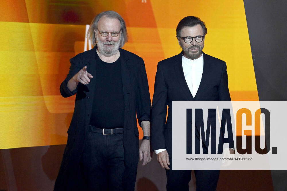 Benny Andersson And Bj Rn Ulvaeus Of Abba In The Zdf Entertainment Show