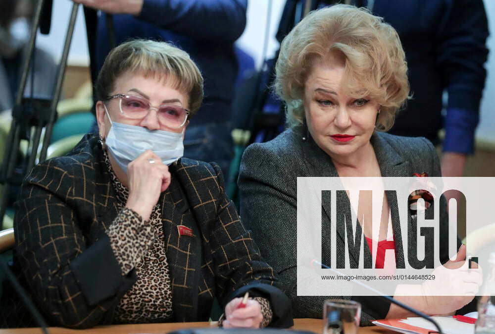 MOSCOW RUSSIA DECEMBER 13 2021 Russian State Duma Members Olga