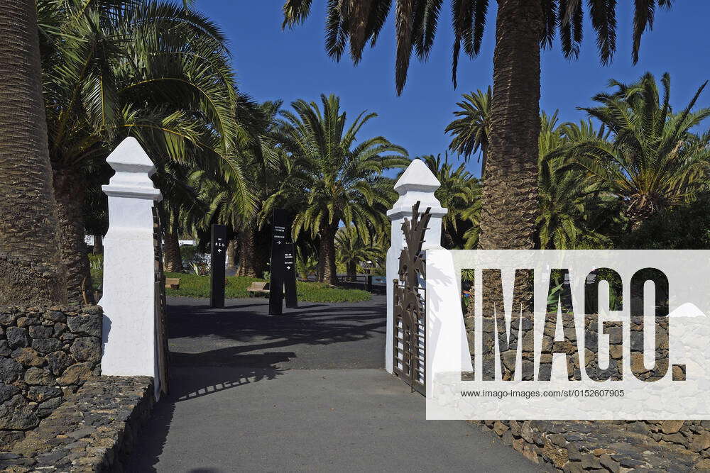 Entrance Gate Former Home Of C Sar Manrique Museum Haria Valley Of