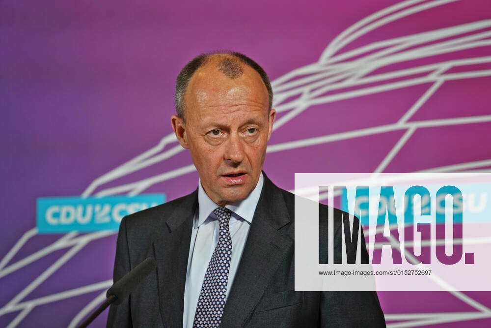 Friedrich Merz Chairman Of The CDU CSU Parliamentary Group 15 3 2022