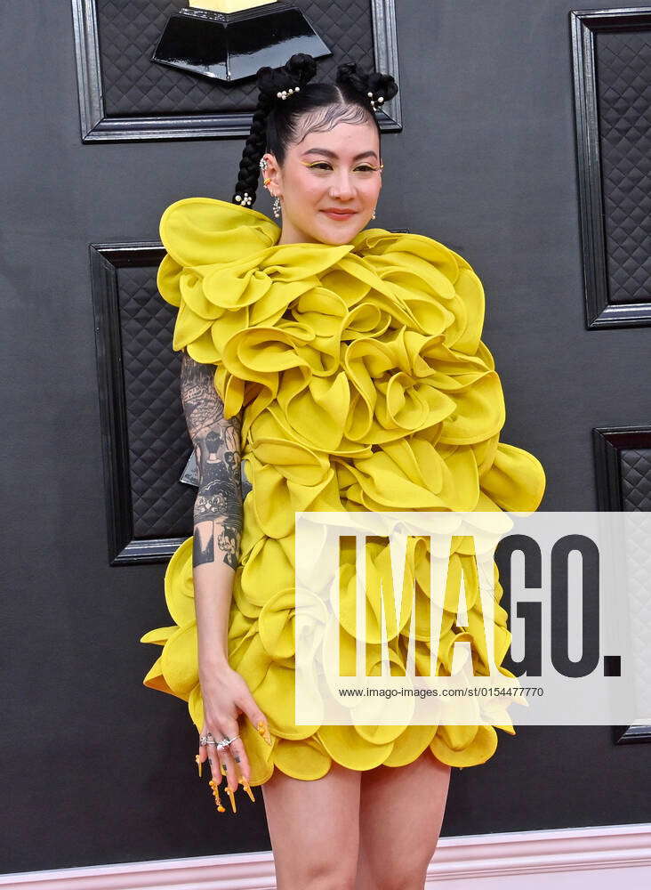 Michelle Zauner Arrives For The 64th Annual Grammy Awards At The MGM