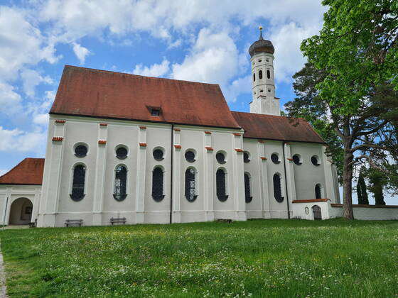 Schwangau Theme Photo Germany Church St Coloman Bavaria Schwangau