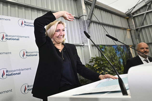 Allocution De Marine Le Pen Au Soir Du Second Tour Des Elections