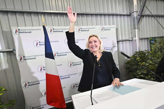 Allocution De Marine Le Pen Au Soir Du Second Tour Des Elections