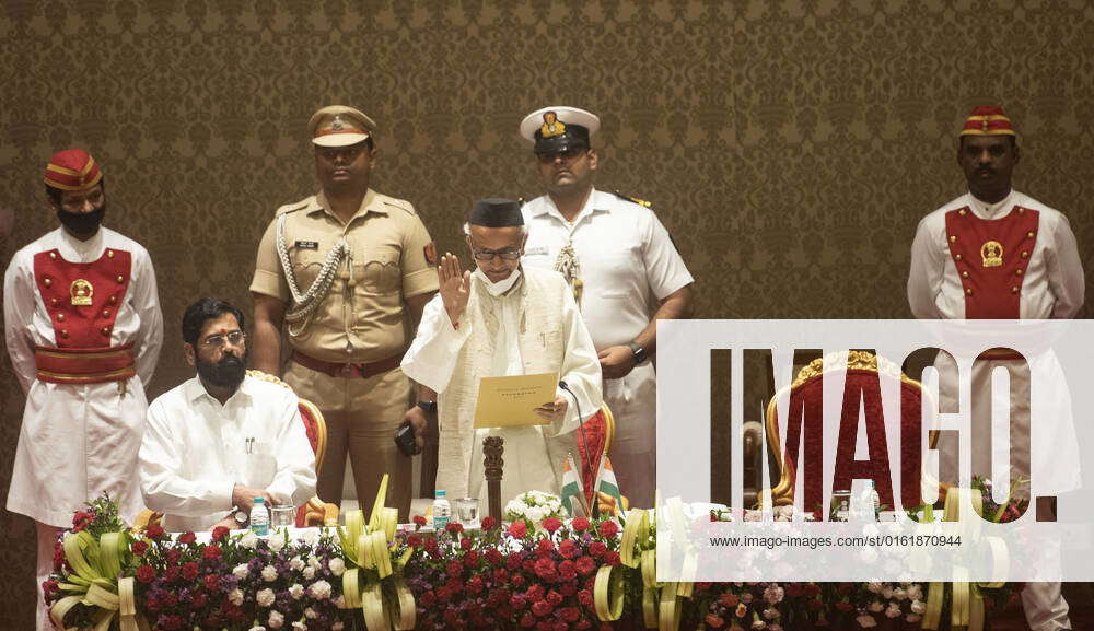 Mumbai India June Shiv Sena Rebel Leader Eknath Shinde Takes Oath