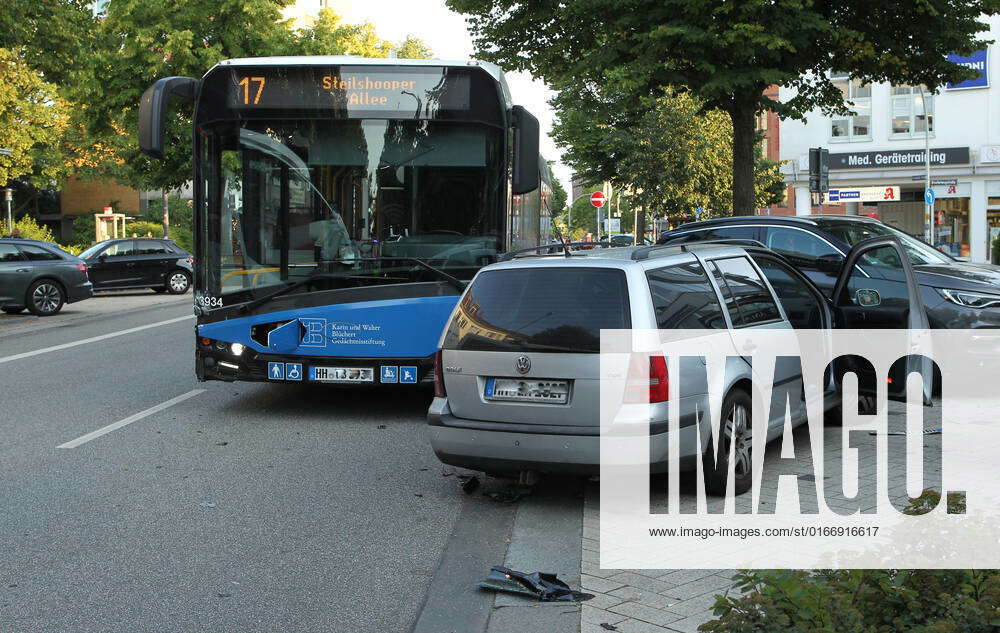 On Fuhlsbütteler Straße in Barmbek there was a traffic accident on