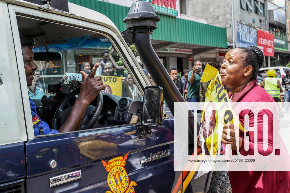 September 5 2022 Nakuru Kenya A Woman Celebrates The Supreme Courts