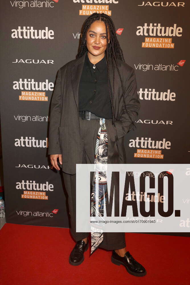 Izuka Hoyle Attends The Attitude Awards At The Roundhouse In