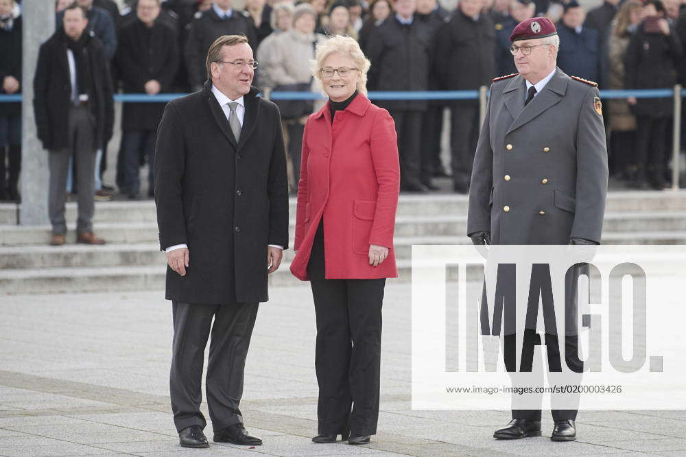 Berlin Handover Of Office To The New Minister Of Defense Boris