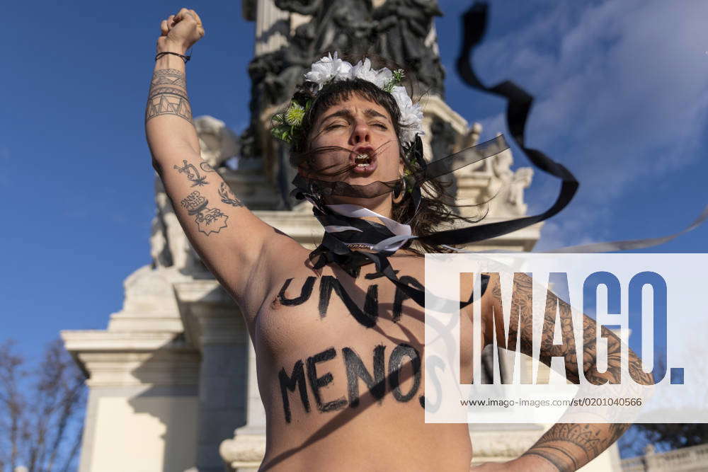 January Madrid Spain Editor S Note Image Contains Nudity