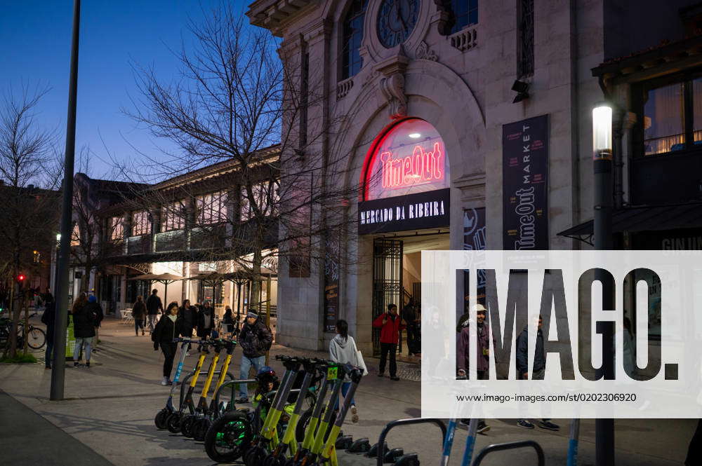 Time Out Market Lisboa Food Hall Located In The Mercado Da Ribeira At