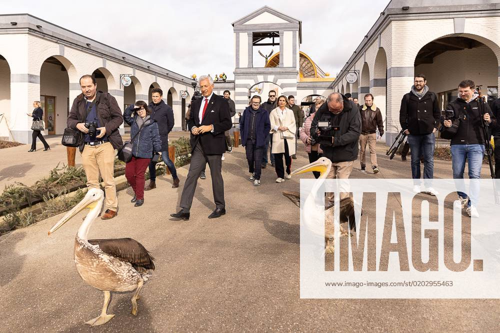 Pairi Daiza Founder And Ceo Eric Domb And Belgian Businessman Marc