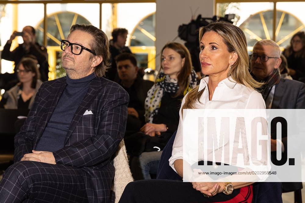 Belgian Businessman Marc Coucke And Wife Nathalie Coucke Pictured