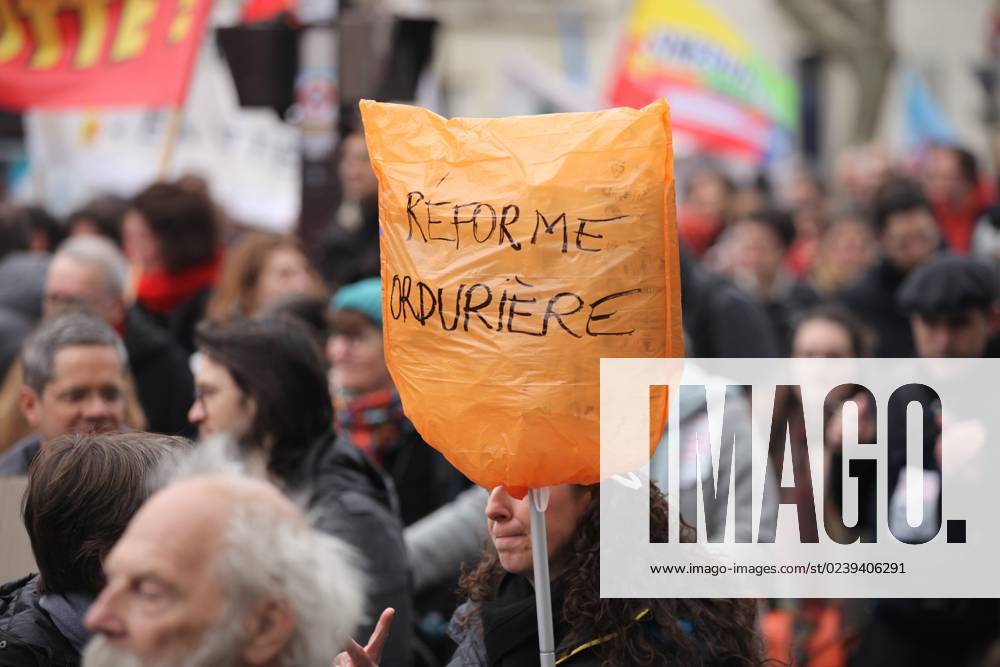 Manifestation Contre La Reforme Des Retraites A Paris NEWS Manif