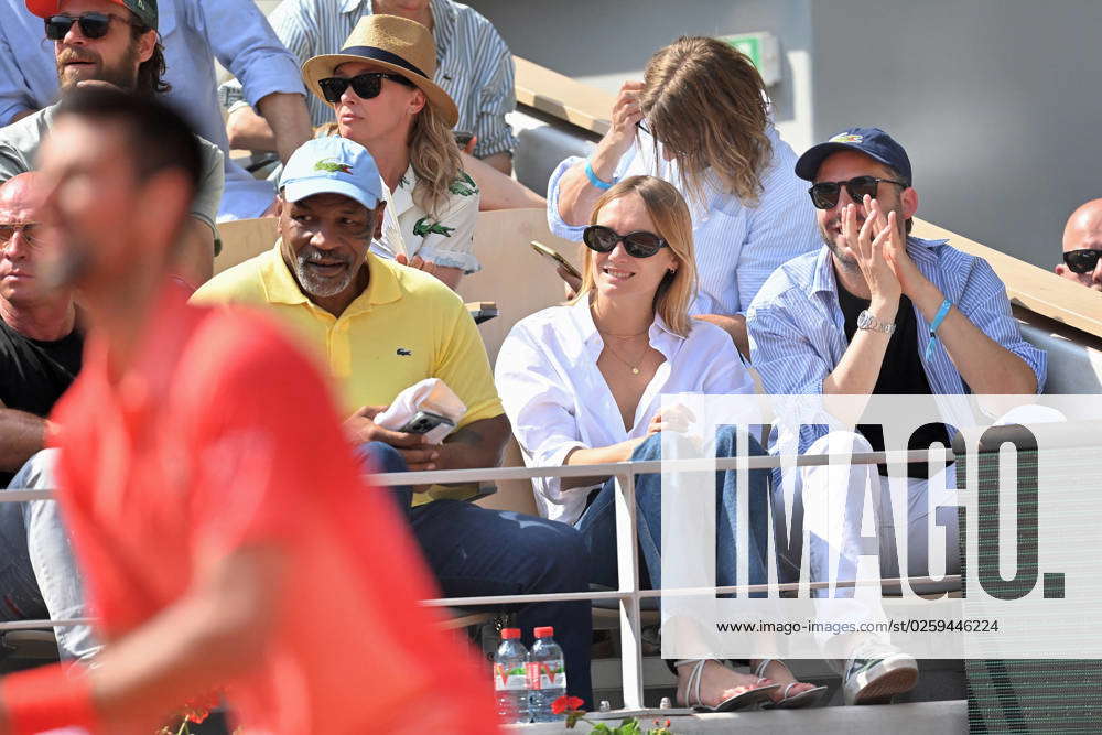 French Open Vips In The Stands Ana Girardot Attending The French