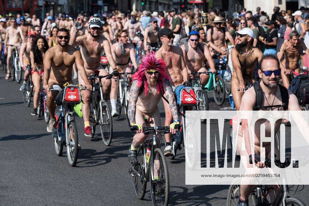 World Naked Bike Ride In London London United Kingdom June