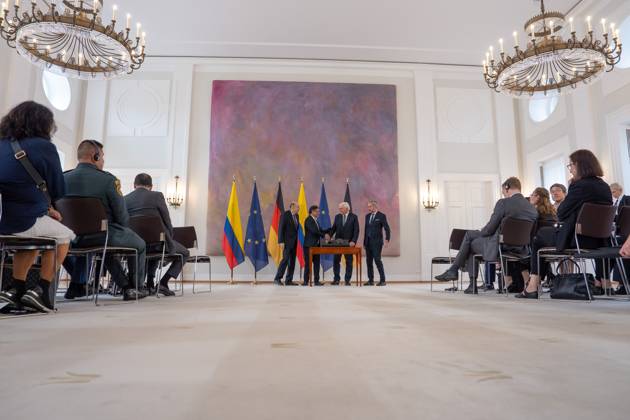 Federal President Steinmeier President Gustavo Francisco Petro Urrego