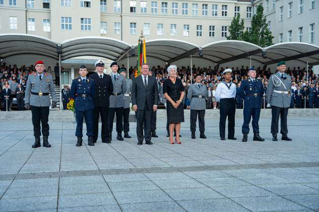 Pledge On The Parade Ground Of The Federal Ministry Of Defense Around