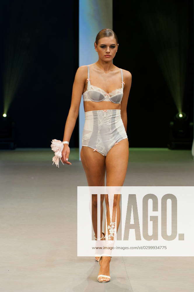 Mode City Paris 2012 La Selection Lingerie Runway Paris A Model On