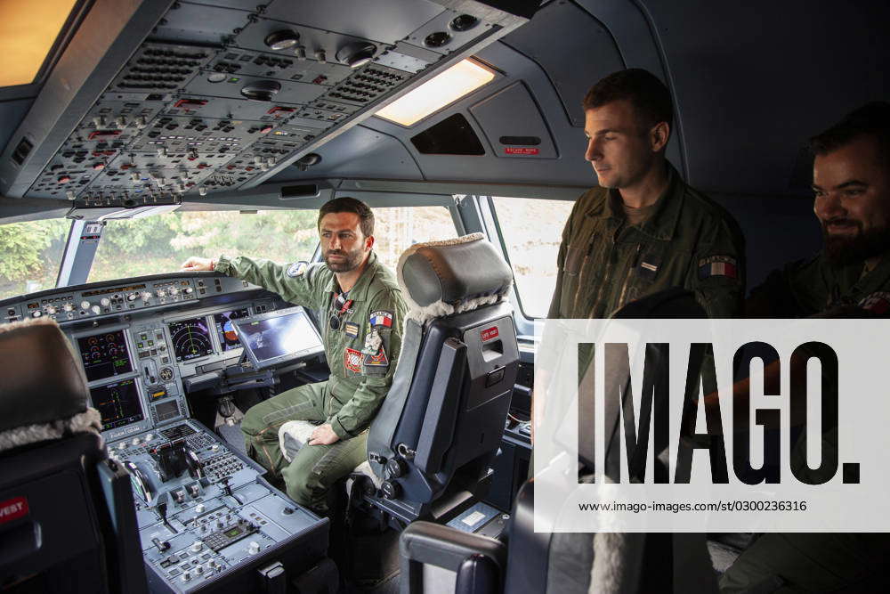 France Air Force Visit Jakarta French Air Force Personnel Work On