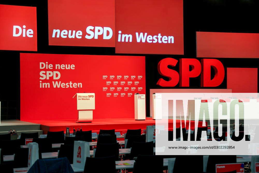 Party Congress Of The Nrw Spd Deu Germany North Rhine Westphalia