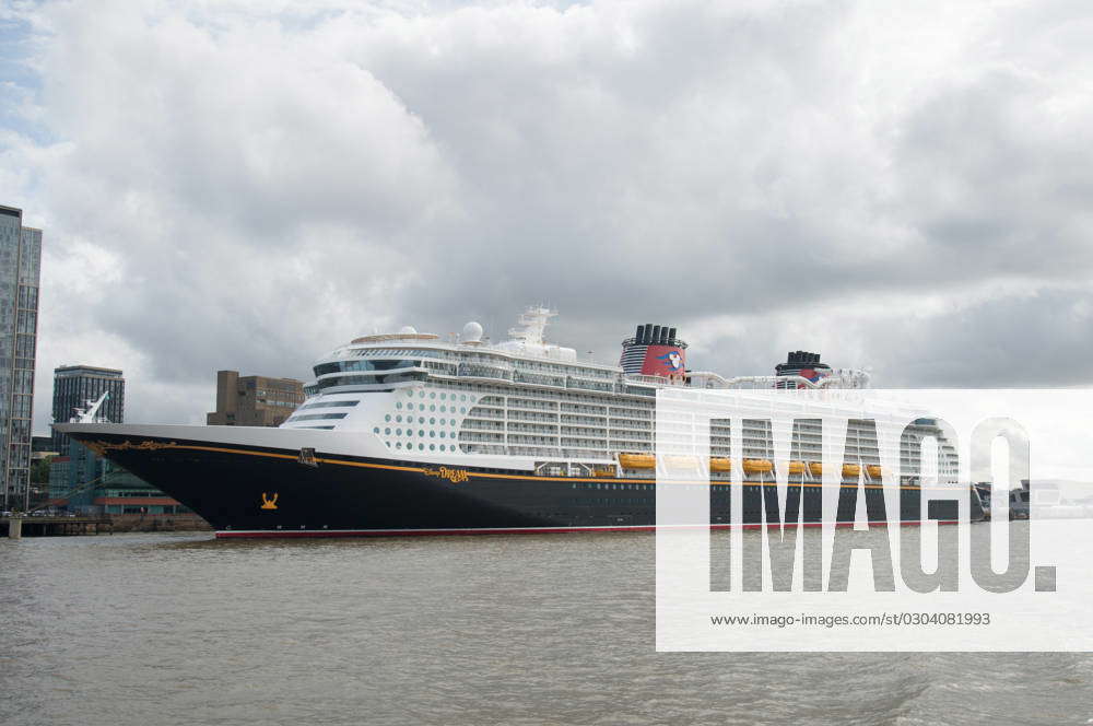 Disney Dream Cruise Ship Docks In Liverpool Before Sailing To Cork